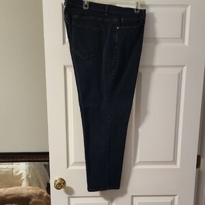 Gloria Vanderbilt Dark Blue Straight Leg Jeans